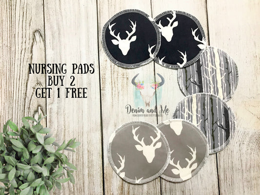 Nursing Pads/Breastfeeding Pads, Deer Themed