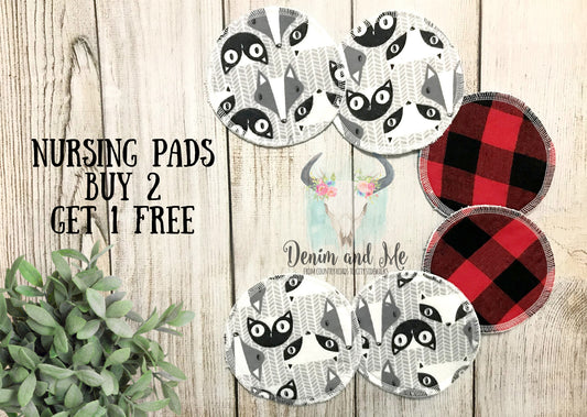 Nursing Pads/Breastfeeding Pads, Fox Themed