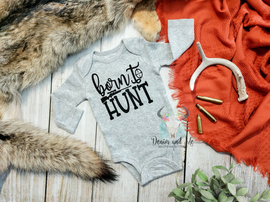"Born to Hunt" Baby Bodysuit