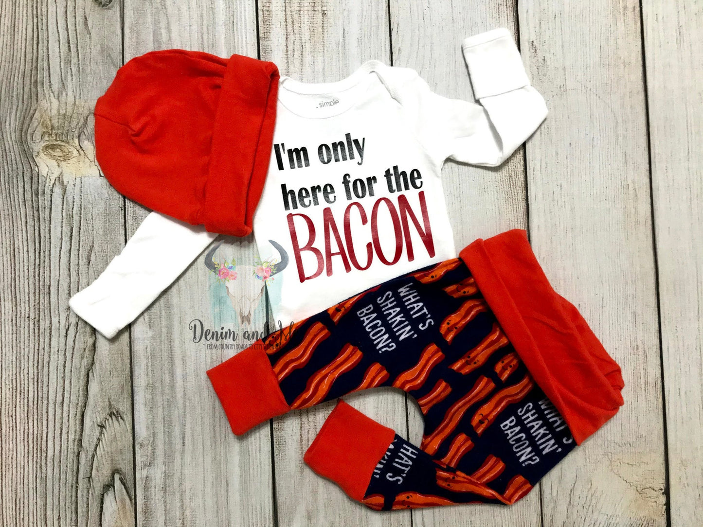 "I'm only here for Bacon"  Outfit