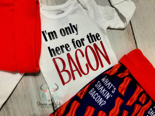 "I'm only here for Bacon"  Outfit