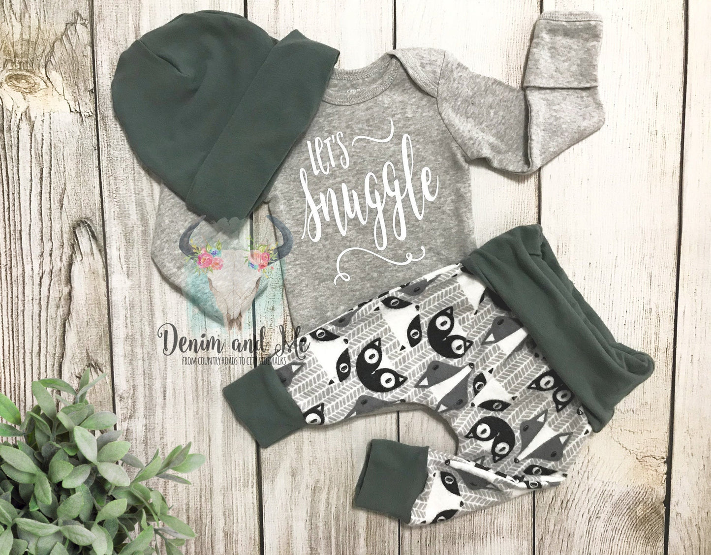"Let's Snuggle" Fox Outfit