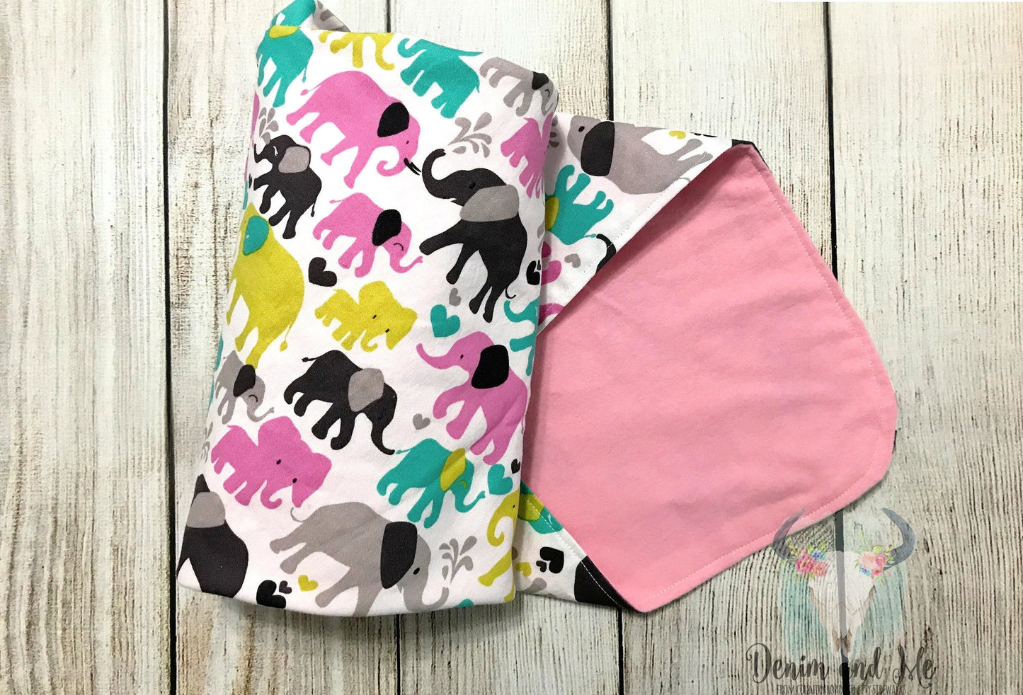 Elephants Blanket Gift Set