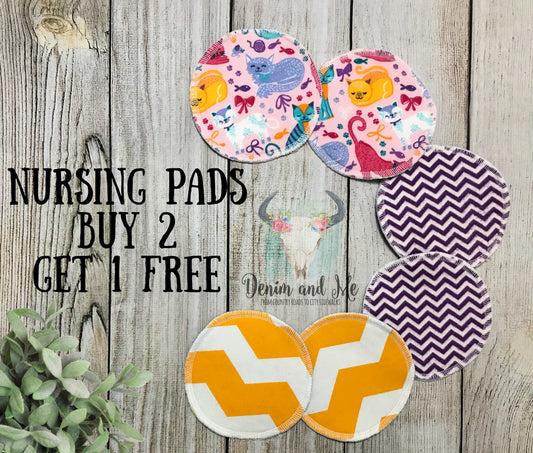 Nursing Pads/Breastfeeding Pads, Cats Themed